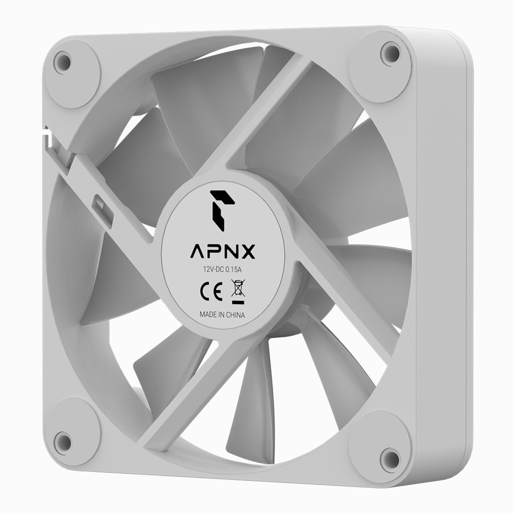 APNX - Ventilador APNX FP1-120 PWM ARGB Blanco - 120mm