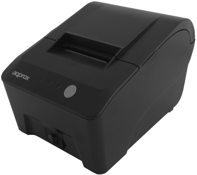  - Impresora Térmica Approx APPPOS58MU 203DPI 58MM USB RJ11 Negra