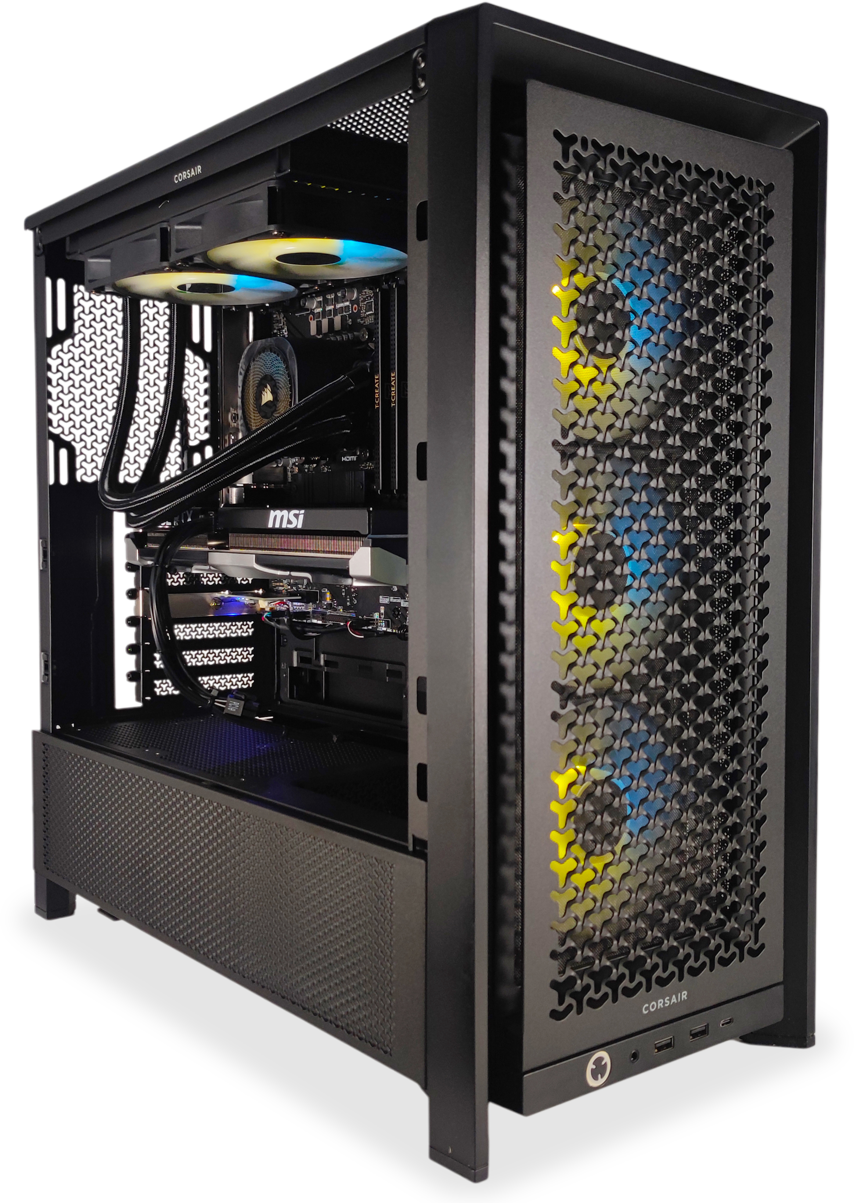 AURA PC - Ordenador AURA Gamer-PC Intel i5 14400F 32GB DDR5 1TB RTX 5060 Ti 16GB WiFi W11
