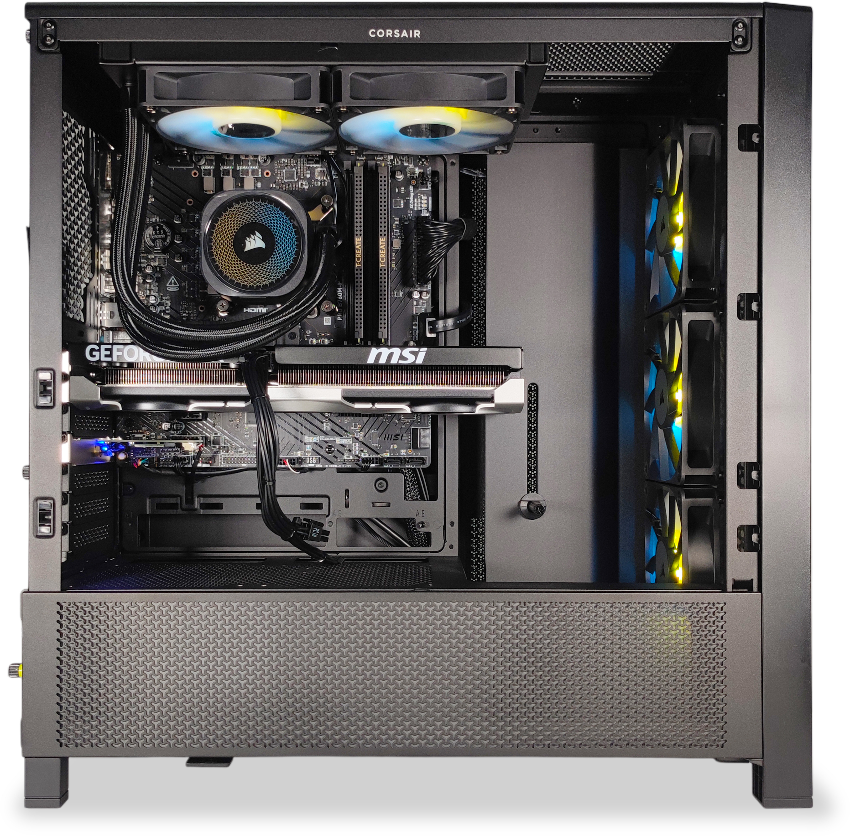 AURA PC - Ordenador AURA Gamer-PC Intel i5 14400F 32GB DDR5 1TB RTX 5060 Ti 16GB WiFi W11