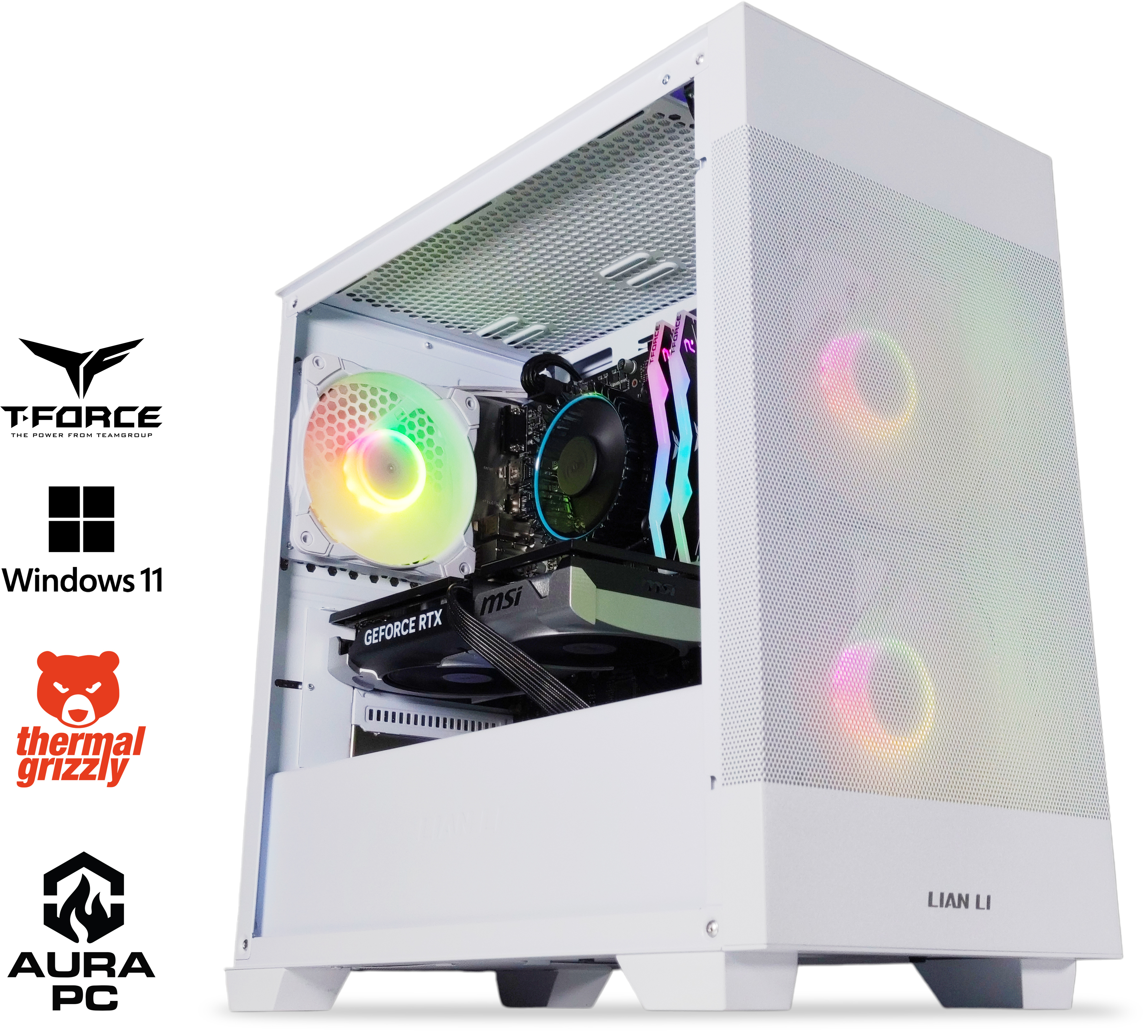 - Ordenador AURA Gamer-PC Intel i5 14400F 32GB DDR5 1TB RTX 5060 Ti WiFi W11 Picture of - Ordenador AURA Gamer-PC Intel i5 14400F 32GB DDR5 1TB RTX 5060 Ti WiFi W11