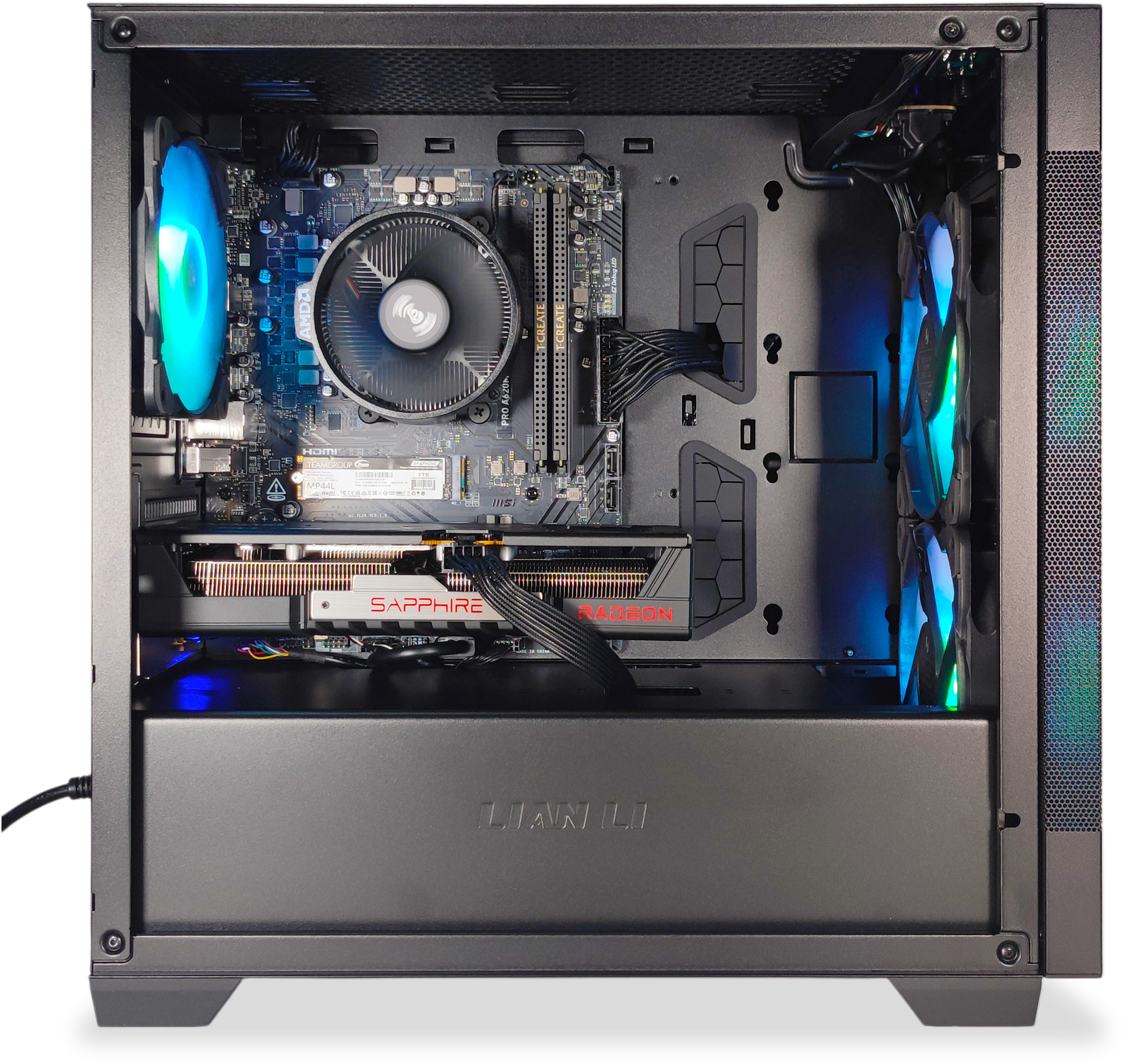 AURA PC - Ordenador AURA Gamer-PC Ryzen 5 7500F 32GB DDR5 1TB RX 9060 XT 16GB WiFi W11