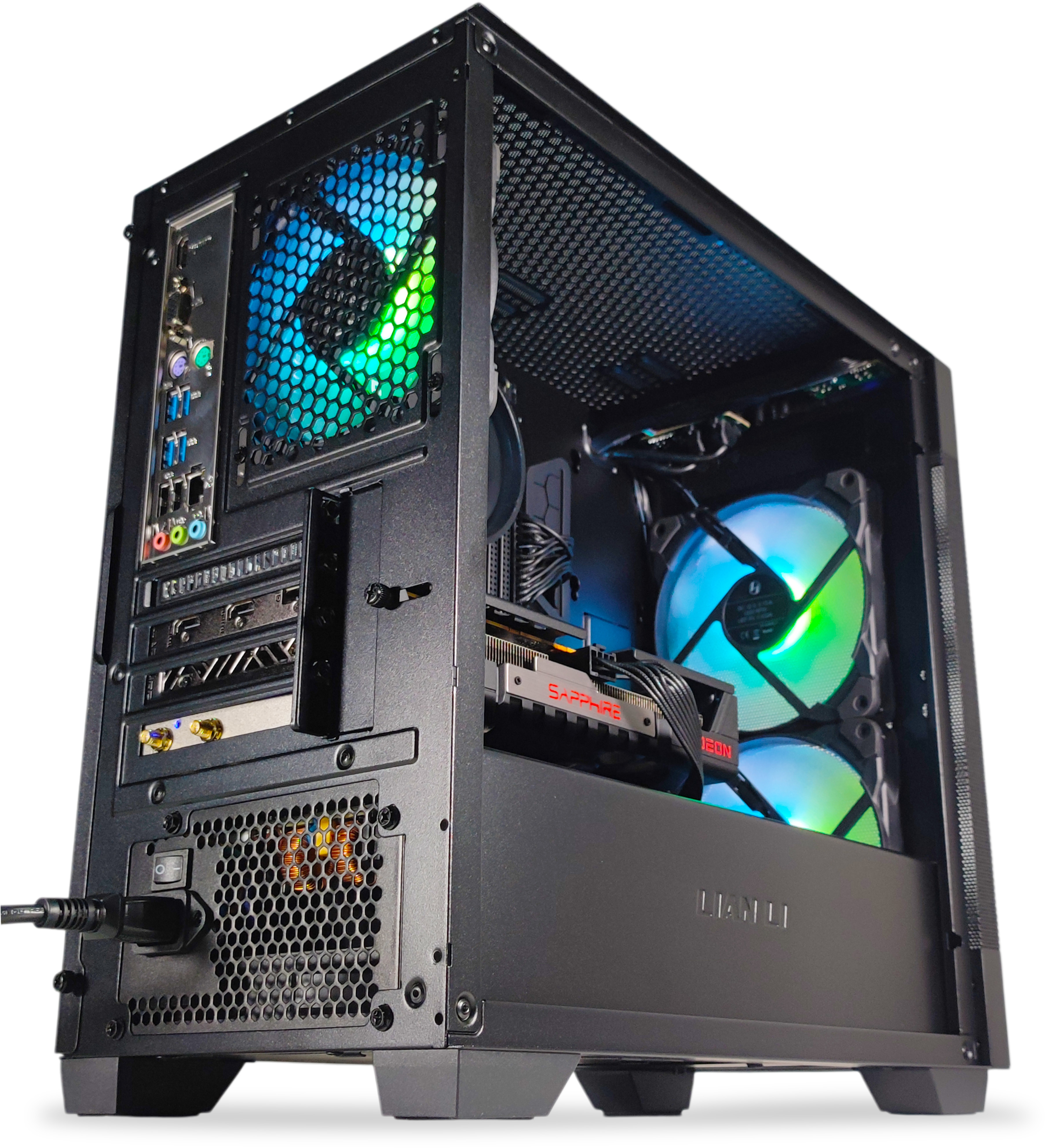 AURA PC - Ordenador AURA Gamer-PC Ryzen 5 7500F 32GB DDR5 1TB RX 9060 XT 16GB WiFi W11