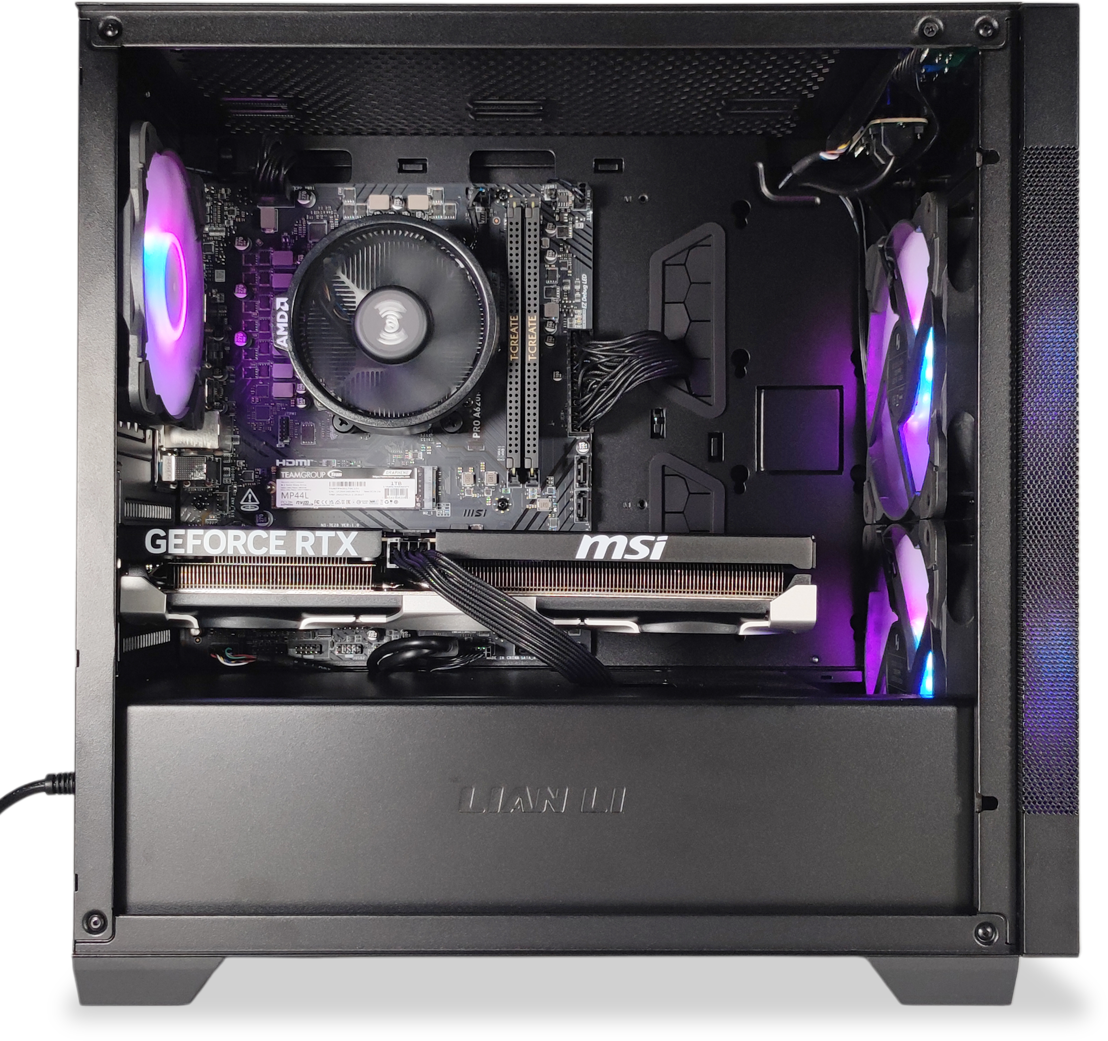 AURA PC - Ordenador AURA Gamer-PC Ryzen 5 7500F 32GB DDR5 1TB RTX 5060 Ti 16GB W11