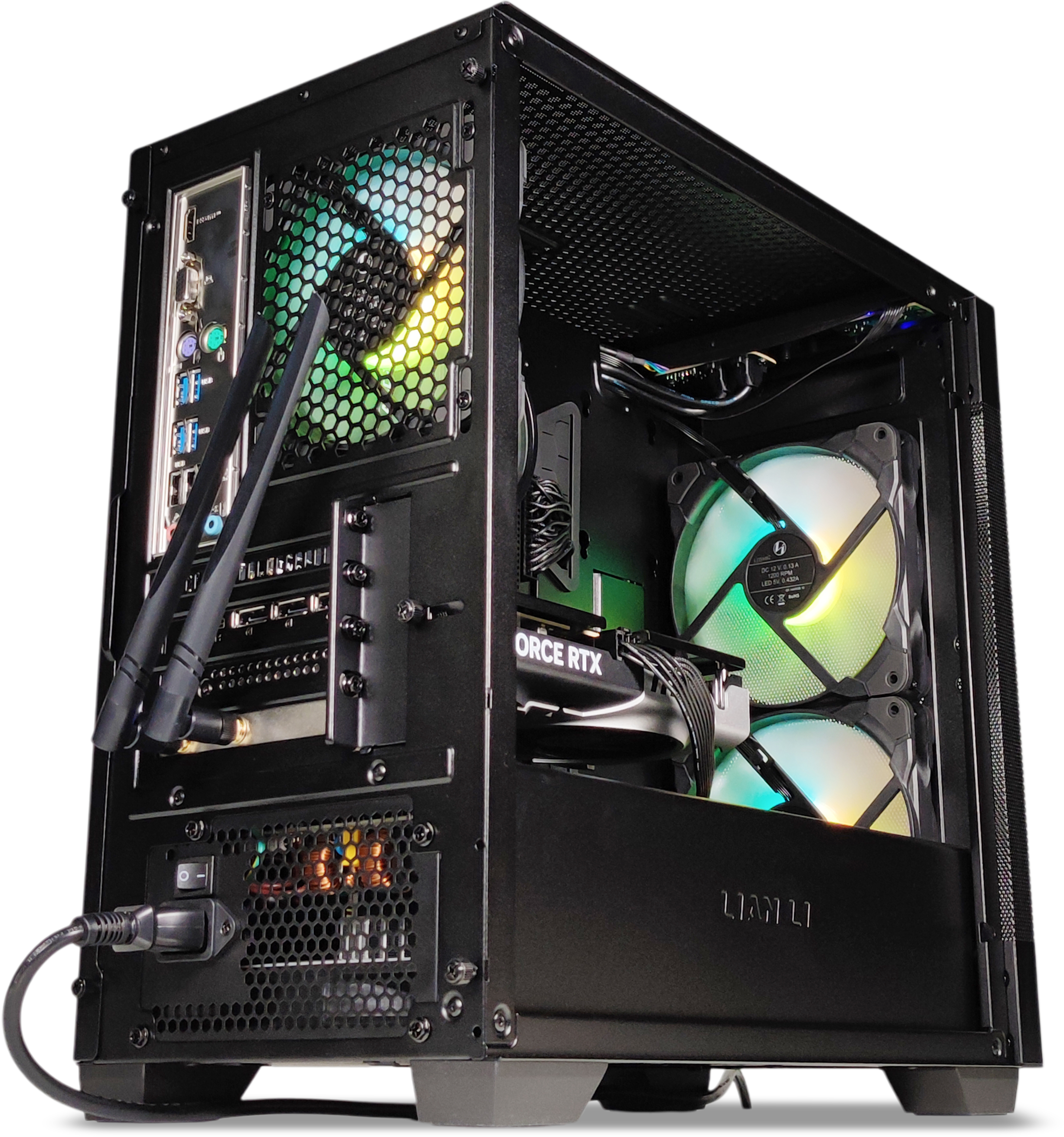 AURA PC - Ordenador AURA Gamer-PC Ryzen 5 7500F 32GB DDR5 1TB RTX 5060 Ti 16GB WiFi W11 V2