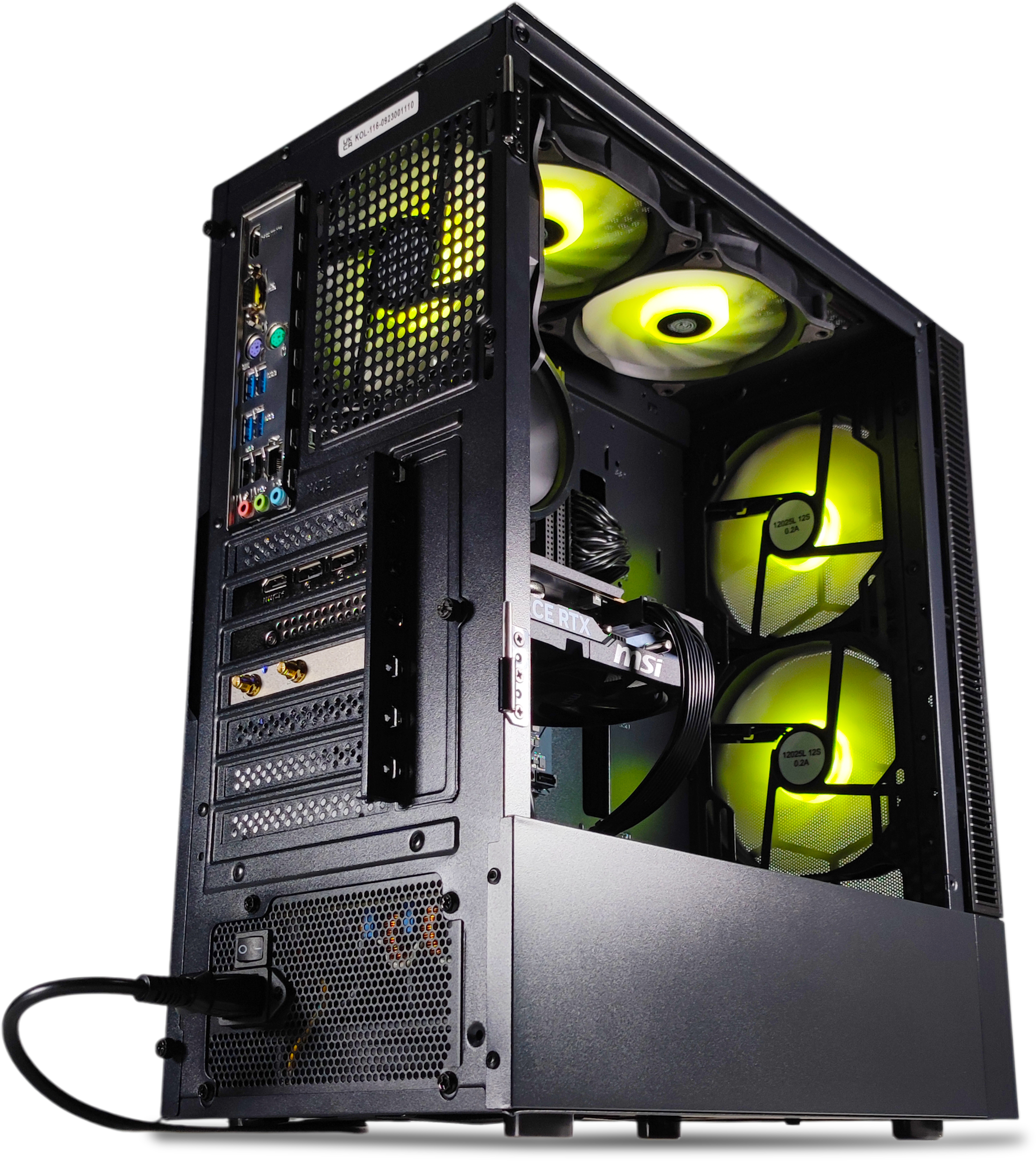 AURA PC - Ordenador AURA Gamer-PC *Team 7 Edition* Ryzen 5 7500F 32GB DDR5 1TB RTX 5060 WiFi W11