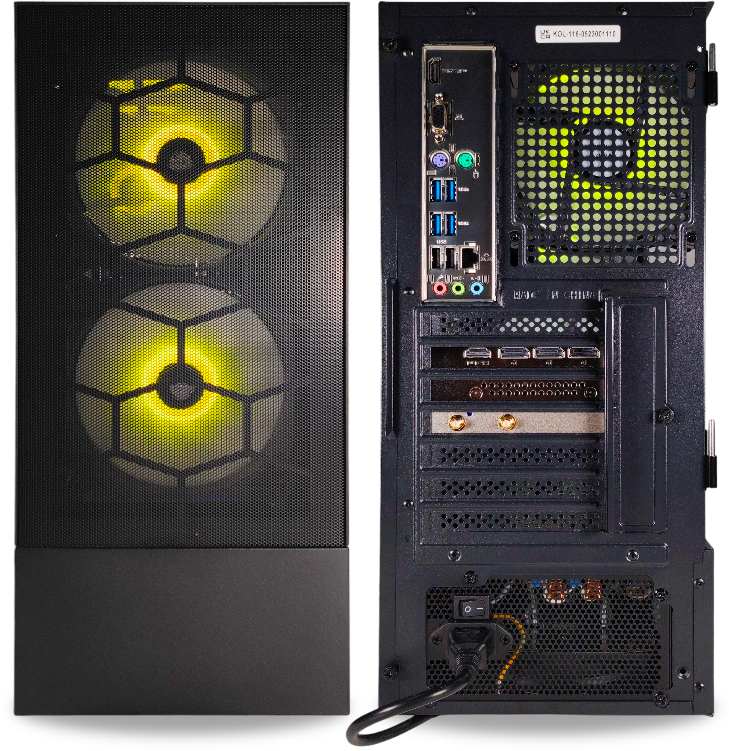AURA PC - Ordenador AURA Gamer-PC *Team 7 Edition* Ryzen 5 7500F 32GB DDR5 1TB RTX 5060 WiFi W11