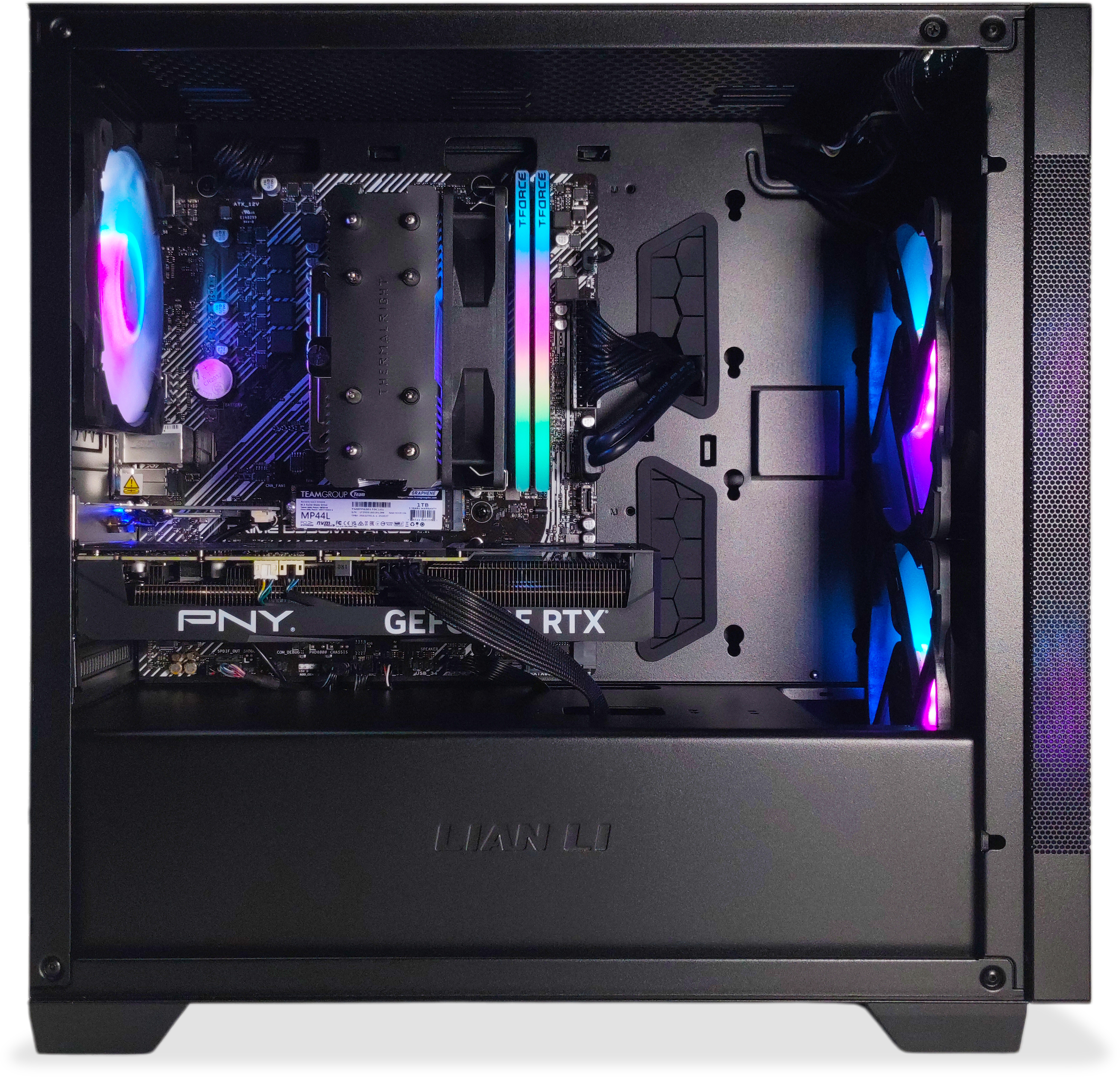 AURA PC - Ordenador AURA Gamer-PC Ryzen 7 5700X 32GB DDR4 1TB RTX 4060 Ti WiFi W11