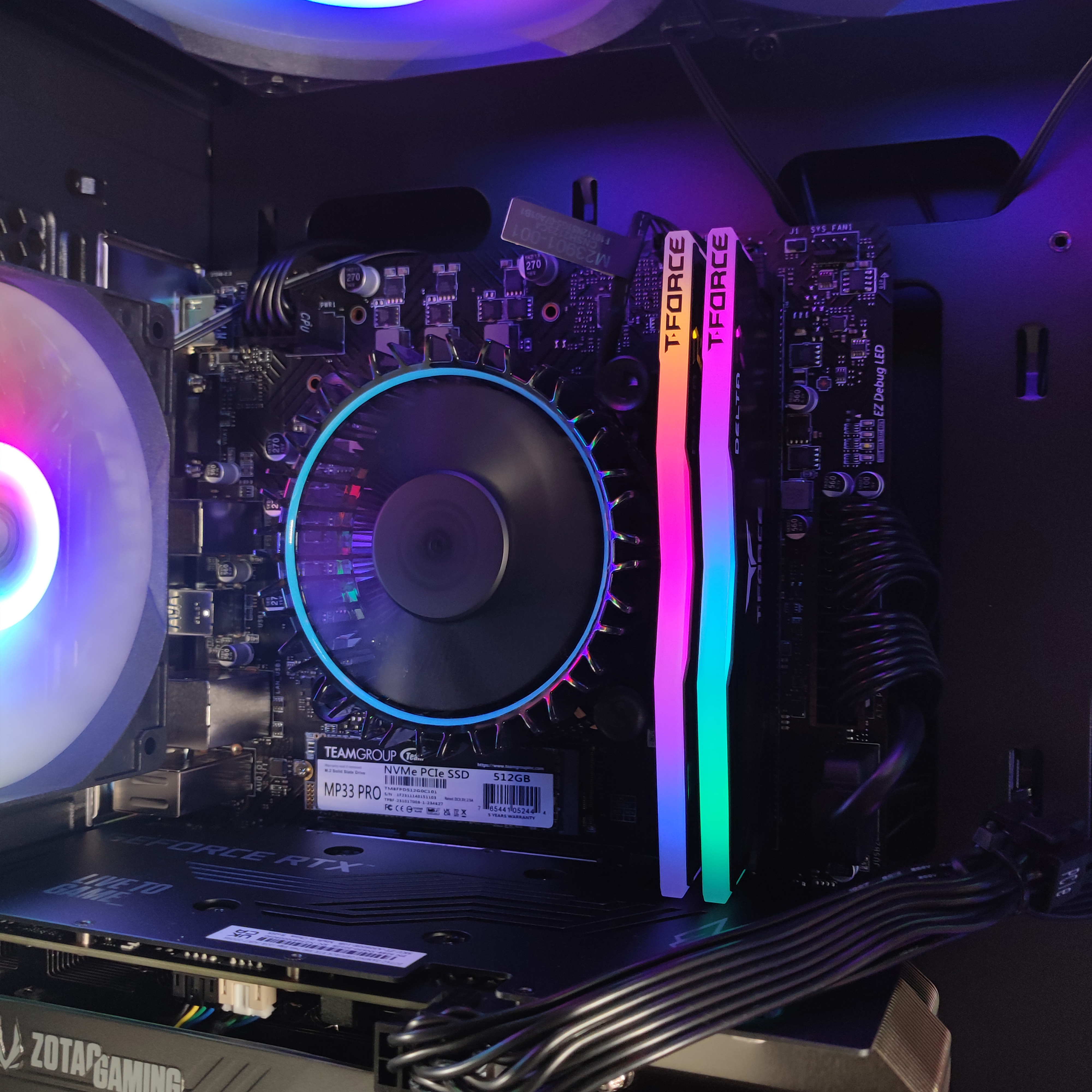 AURA PC - Ordenador AURA Limited-PC Intel i3 13100F 16GB DDR4 500GB RTX 3060 12GB W11