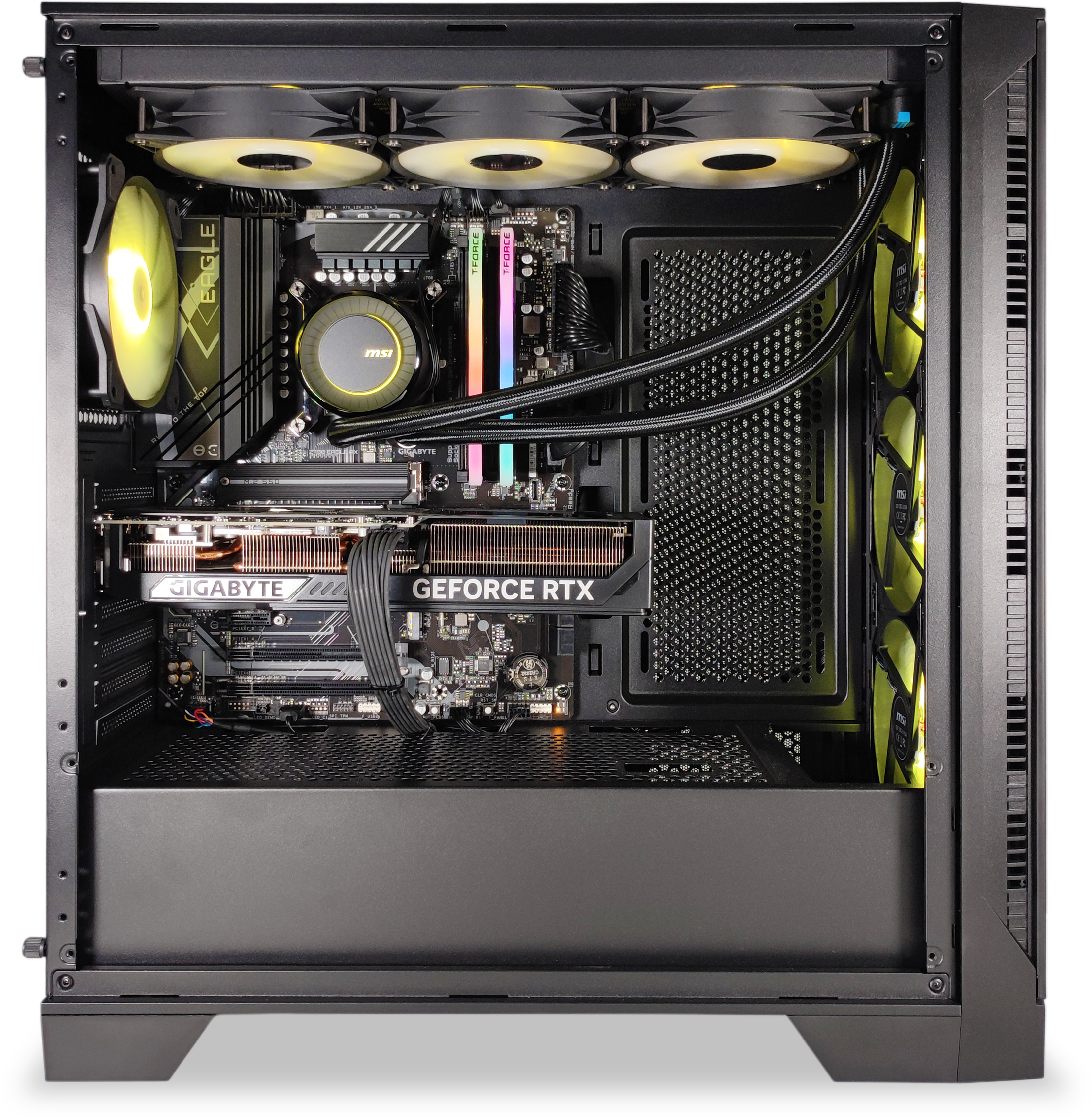 AURA PC - Ordenador AURA Limited-PC Intel i7 13700KF 32GB DDR5 2TB RTX 5070 WiFi W11