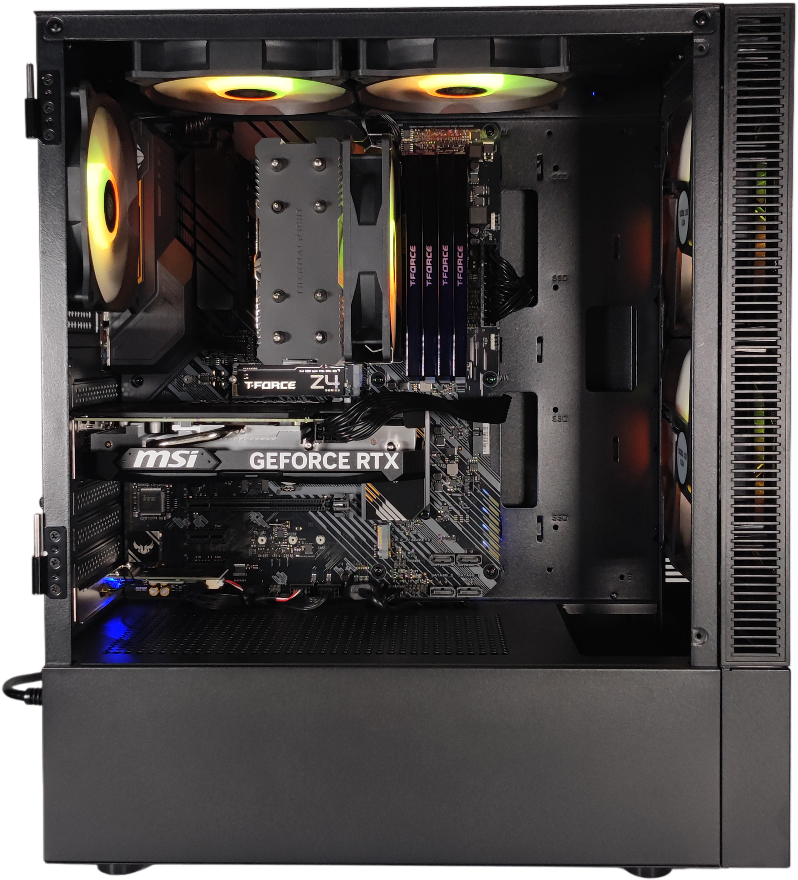 AURA PC - Ordenador AURA Limited-PC Ryzen 7 5700X3D 32GB DDR4 1TB RTX 4060 Ti WiFi W11