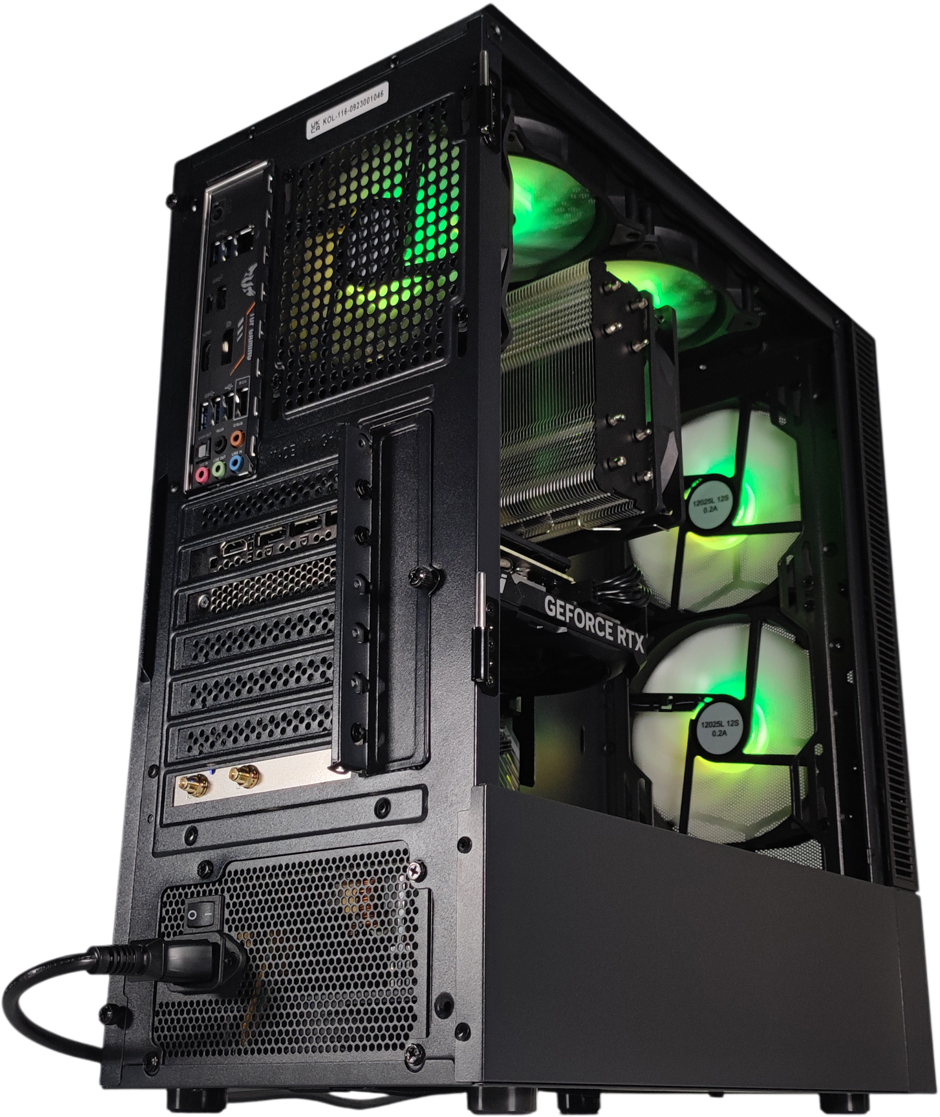 AURA PC - Ordenador AURA Limited-PC Ryzen 7 5700X3D 32GB DDR4 1TB RTX 4060 Ti WiFi W11