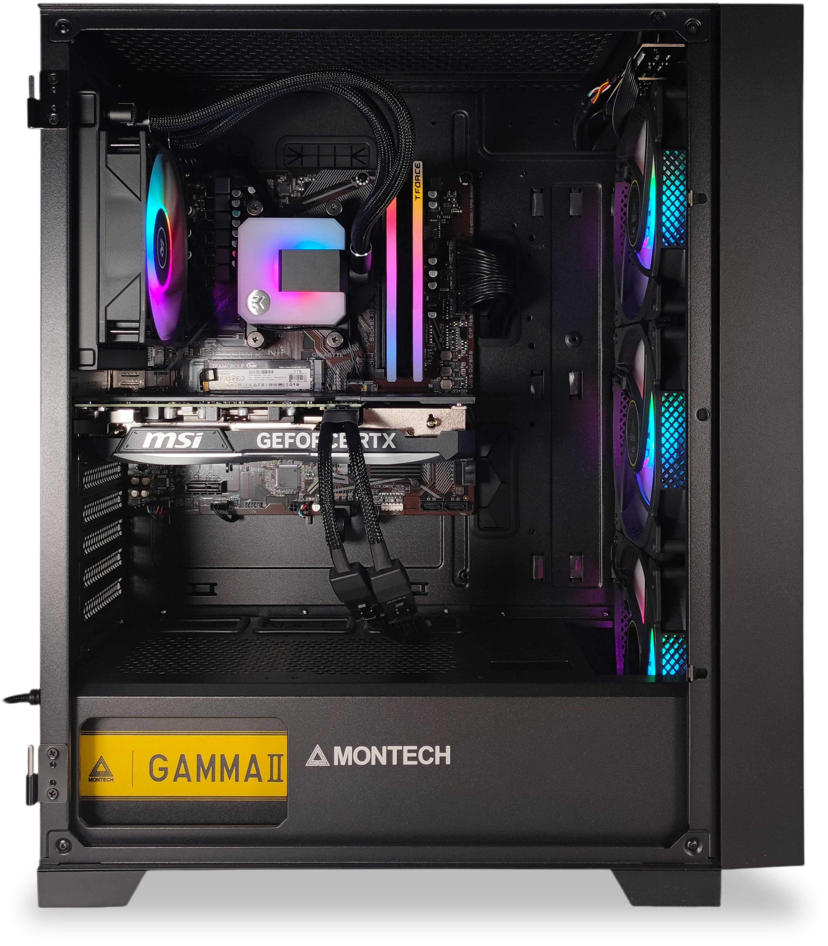 AURA PC - Ordenador AURA Limited-PC Ryzen 7 5700X 32GB DDR4 1TB RTX 4070 SUPER W11