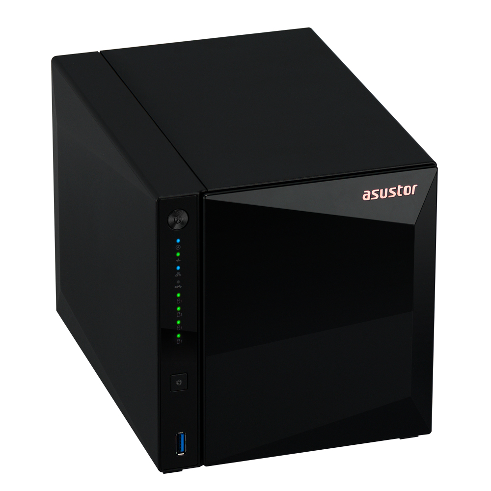 Asustor - NAS Asustor Drivestor 4 Pro Gen2 AS3304T v2 - 4 Baías - 1.7GHz 4-core - 2GB RAM