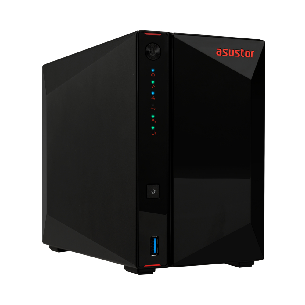 Asustor - NAS Asustor Nimbustor 2 Gen2 - 2 Baías - 2.0GHz-2.9GHz 4-core - 4GB RAM