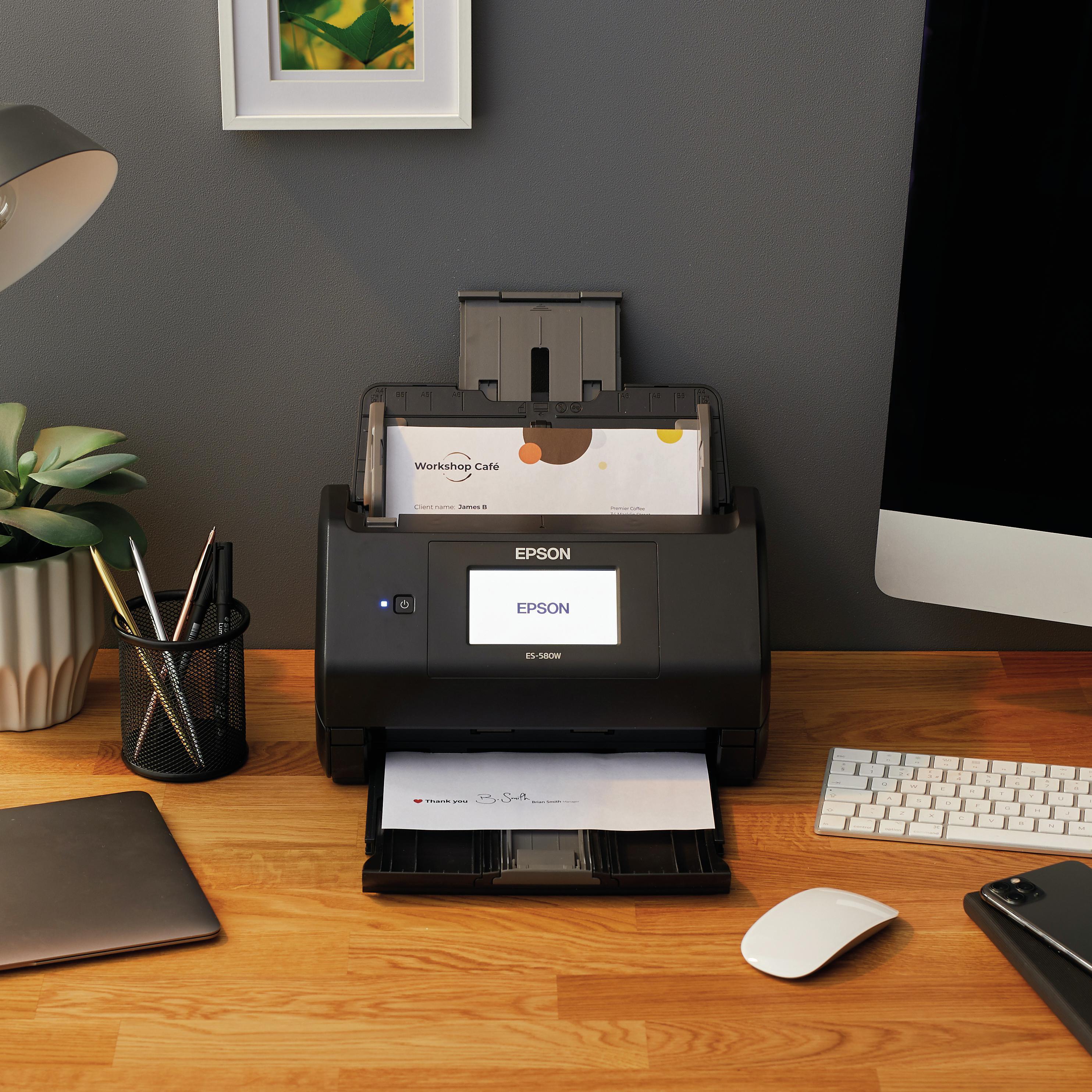  - Scanner de Documentos Epson WorkForce ES-580W