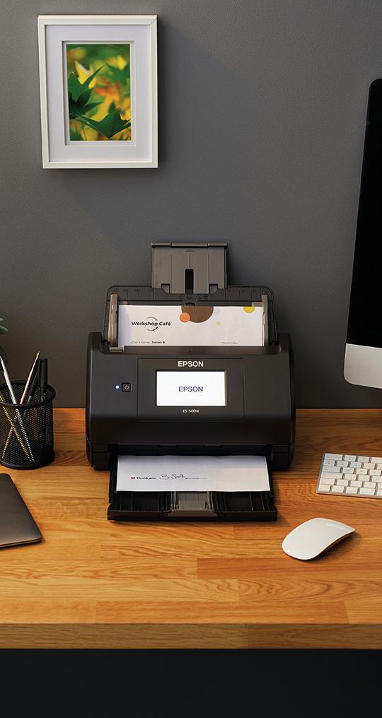 - Scanner de Documentos Epson WorkForce ES-580W