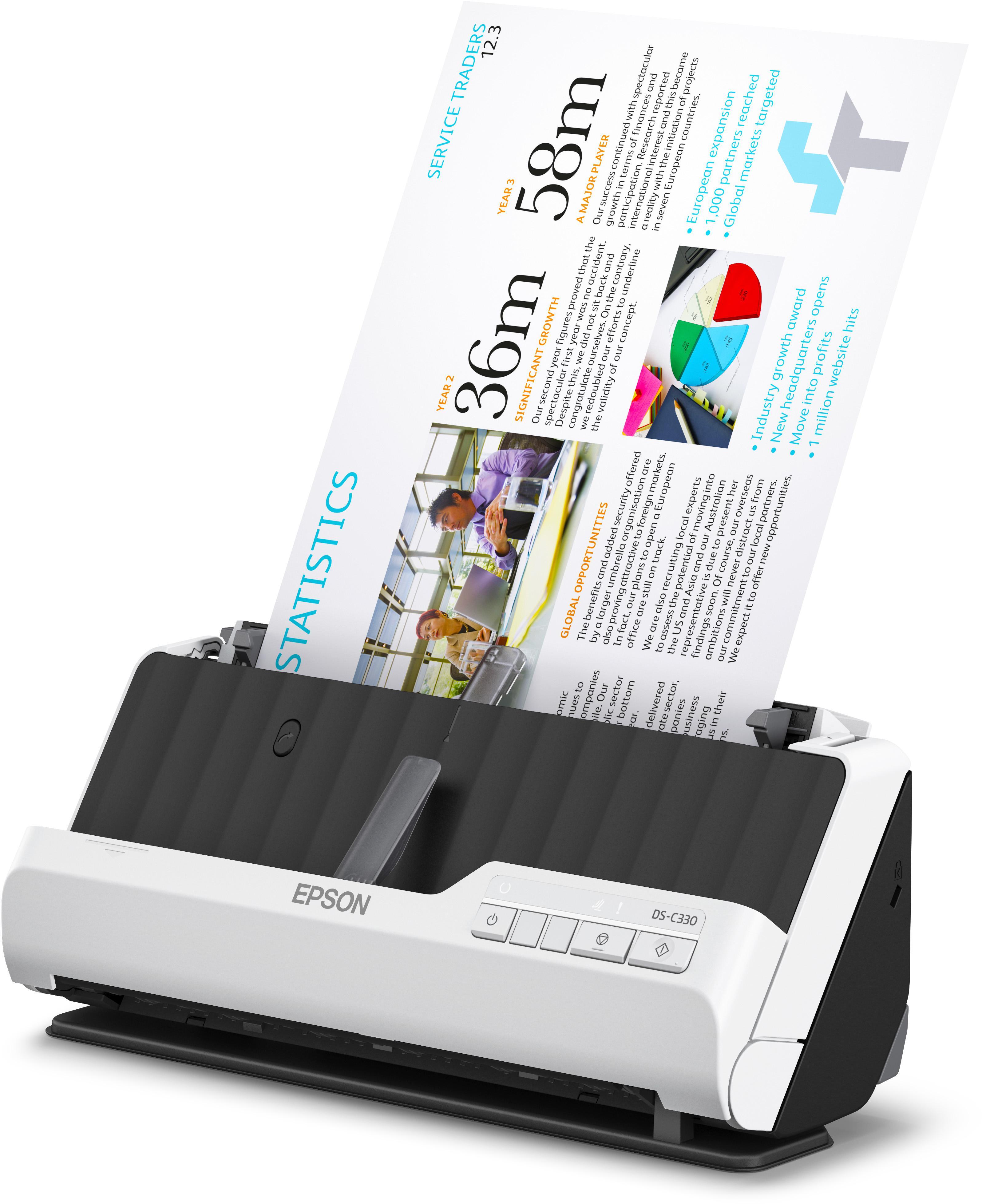  - Scanner de Documentos Epson WorkForce DS-C330