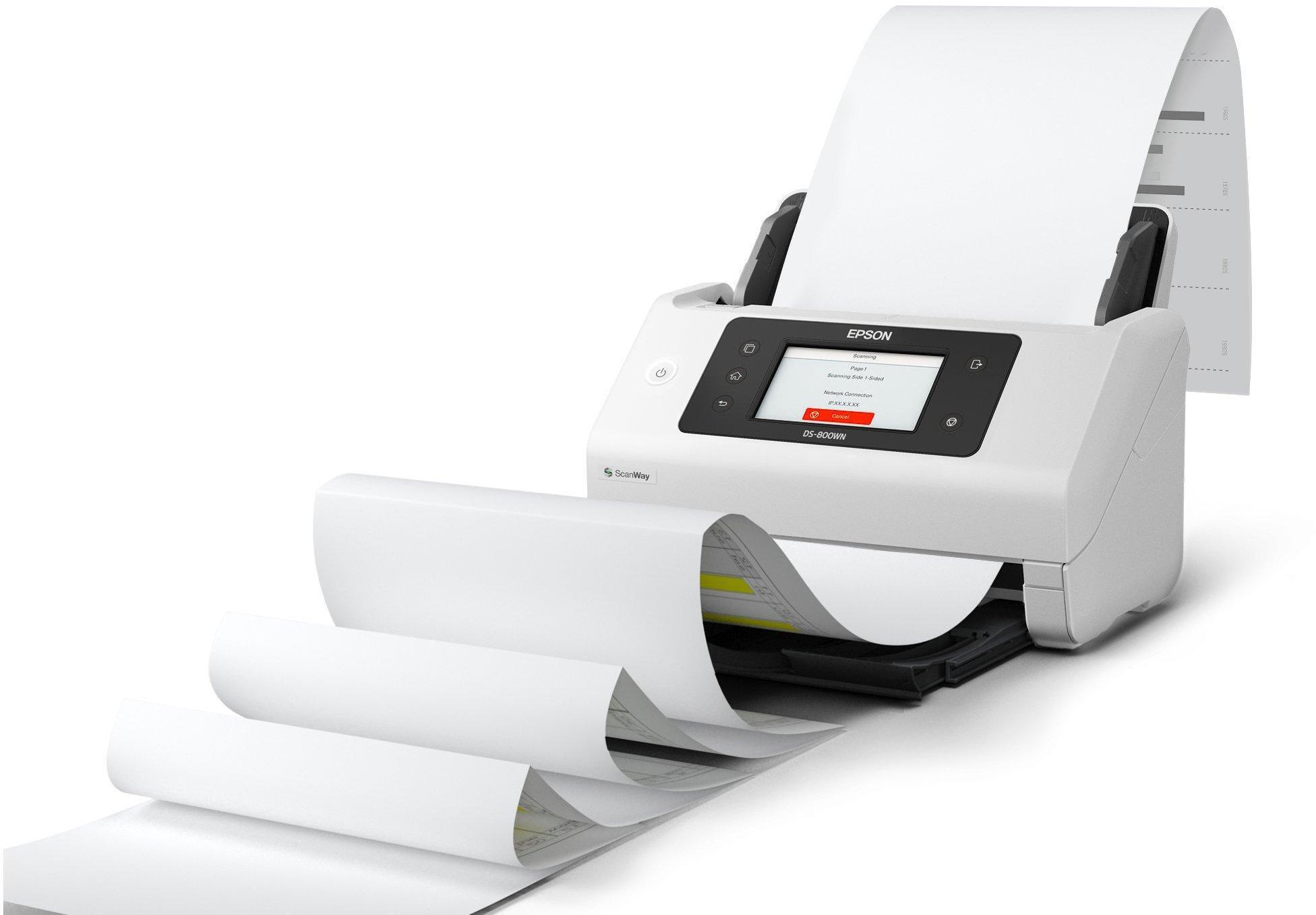  - Scanner de Documentos Epson WorkForce DS-800WN