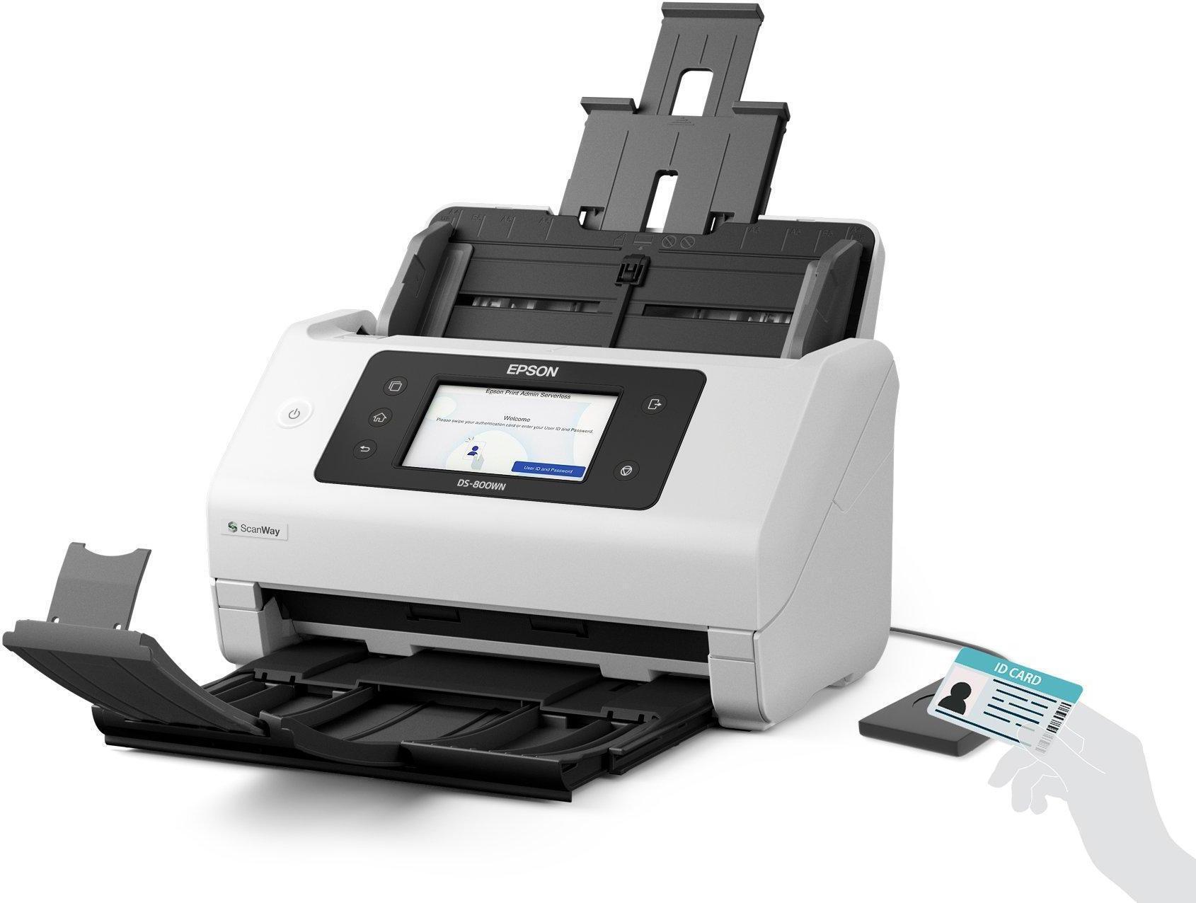  - Scanner de Documentos Epson WorkForce DS-800WN