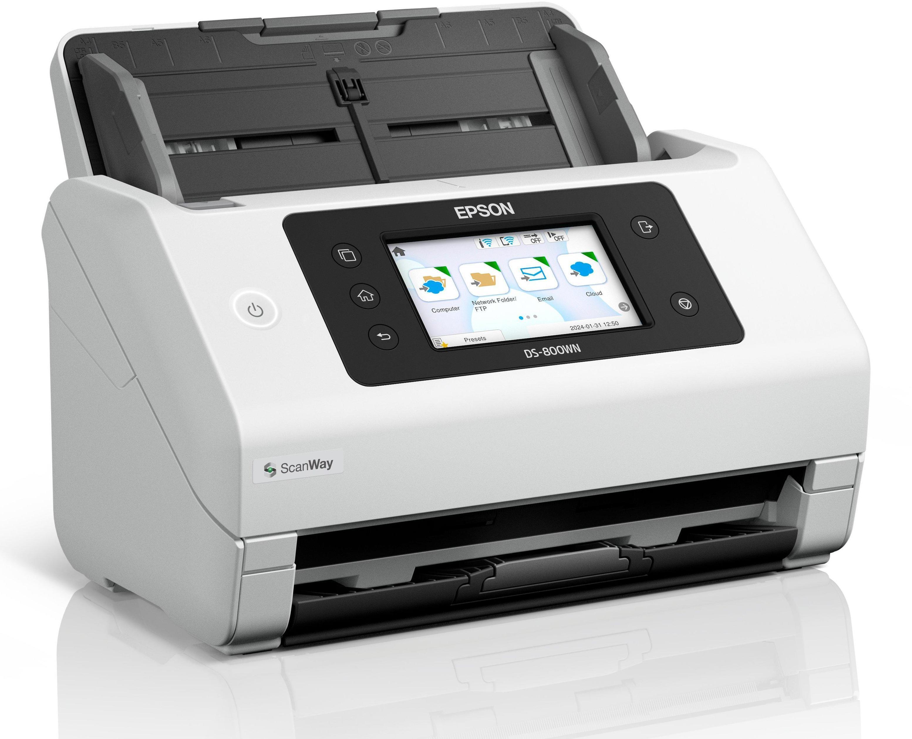  - Scanner de Documentos Epson WorkForce DS-800WN