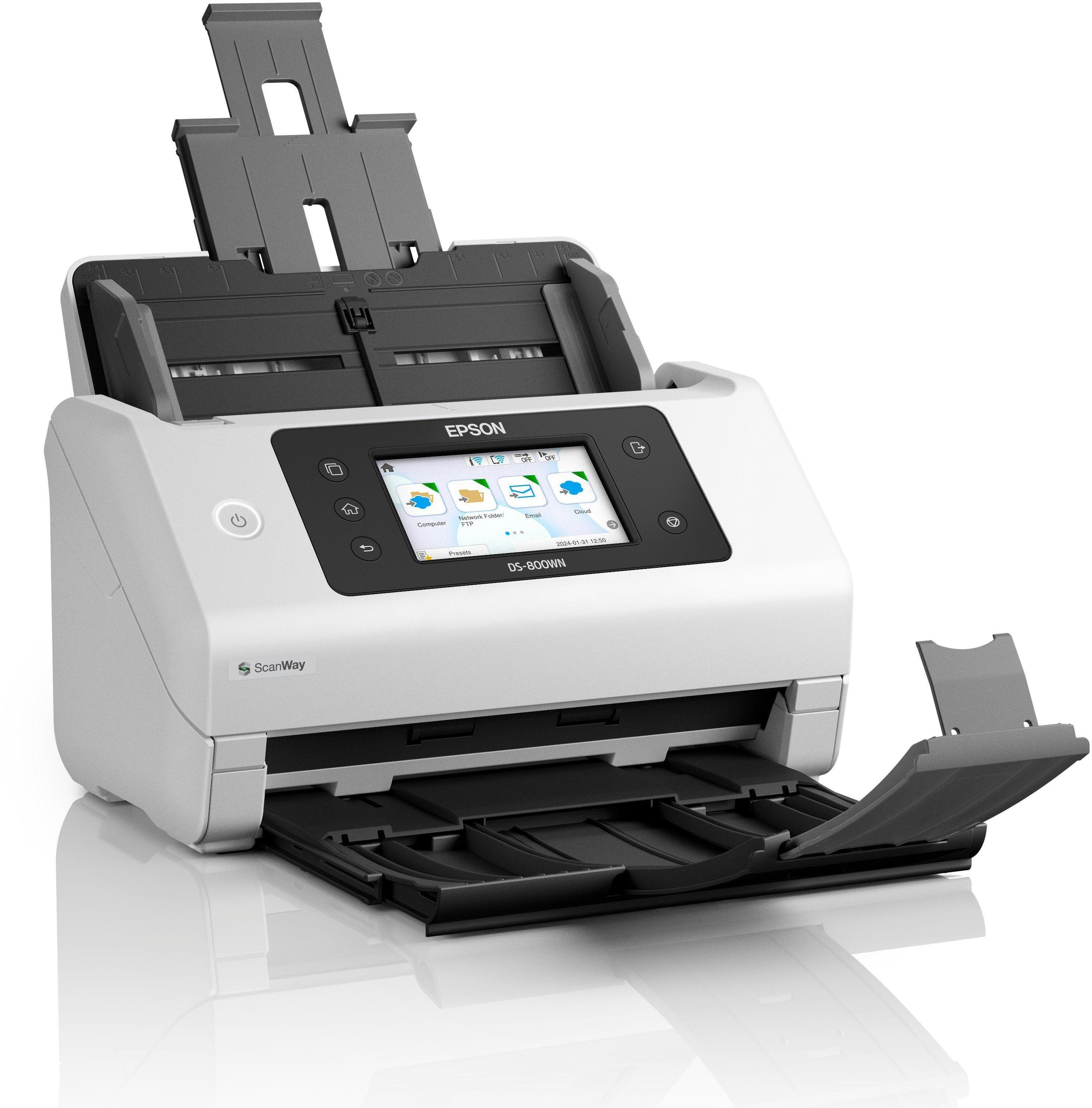  - Scanner de Documentos Epson WorkForce DS-800WN