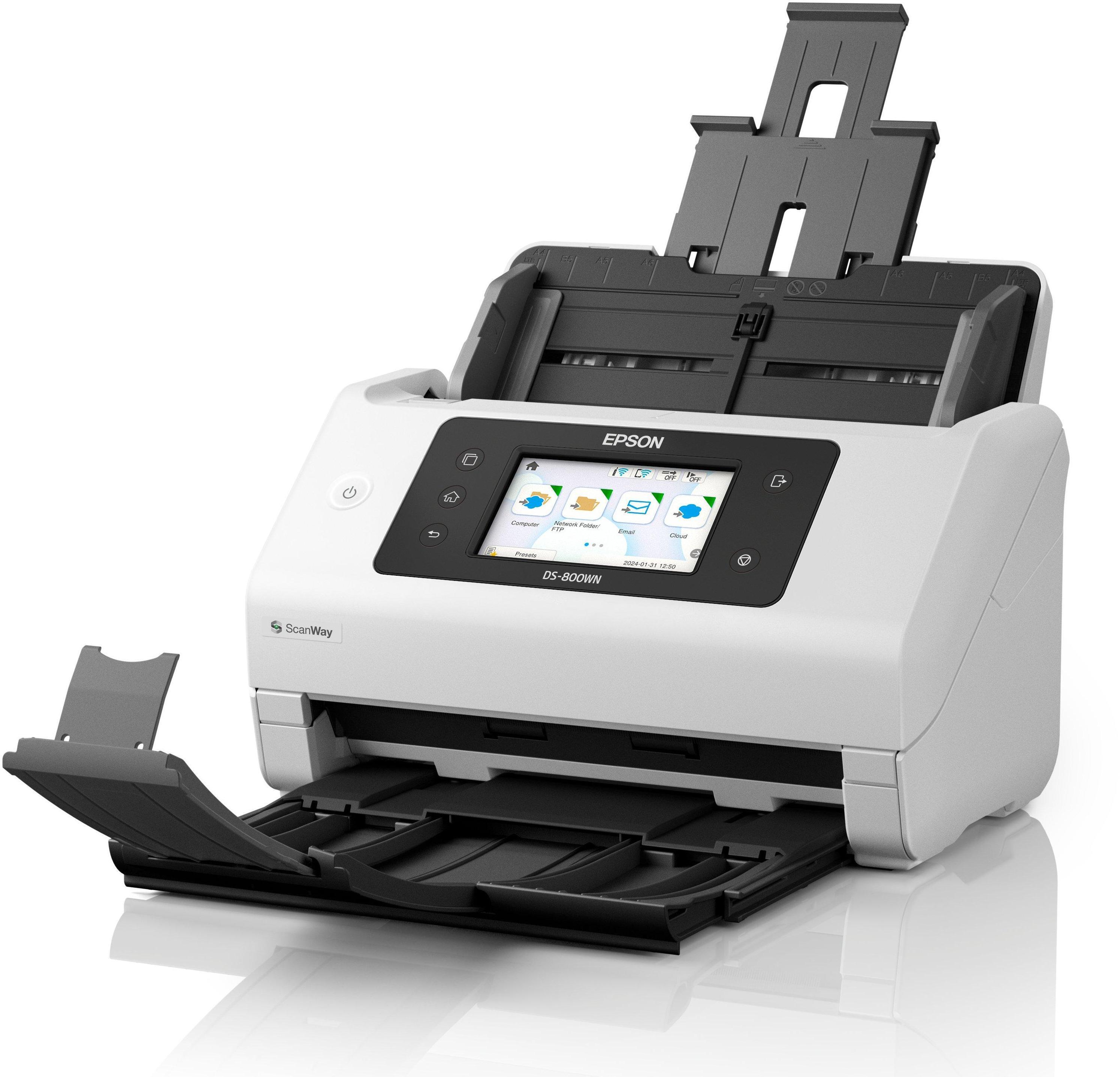  - Scanner de Documentos Epson WorkForce DS-800WN