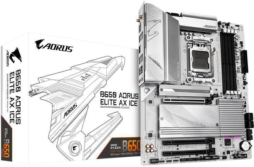 Placa Base Gigabyte B650 Aorus Elite AX ICE