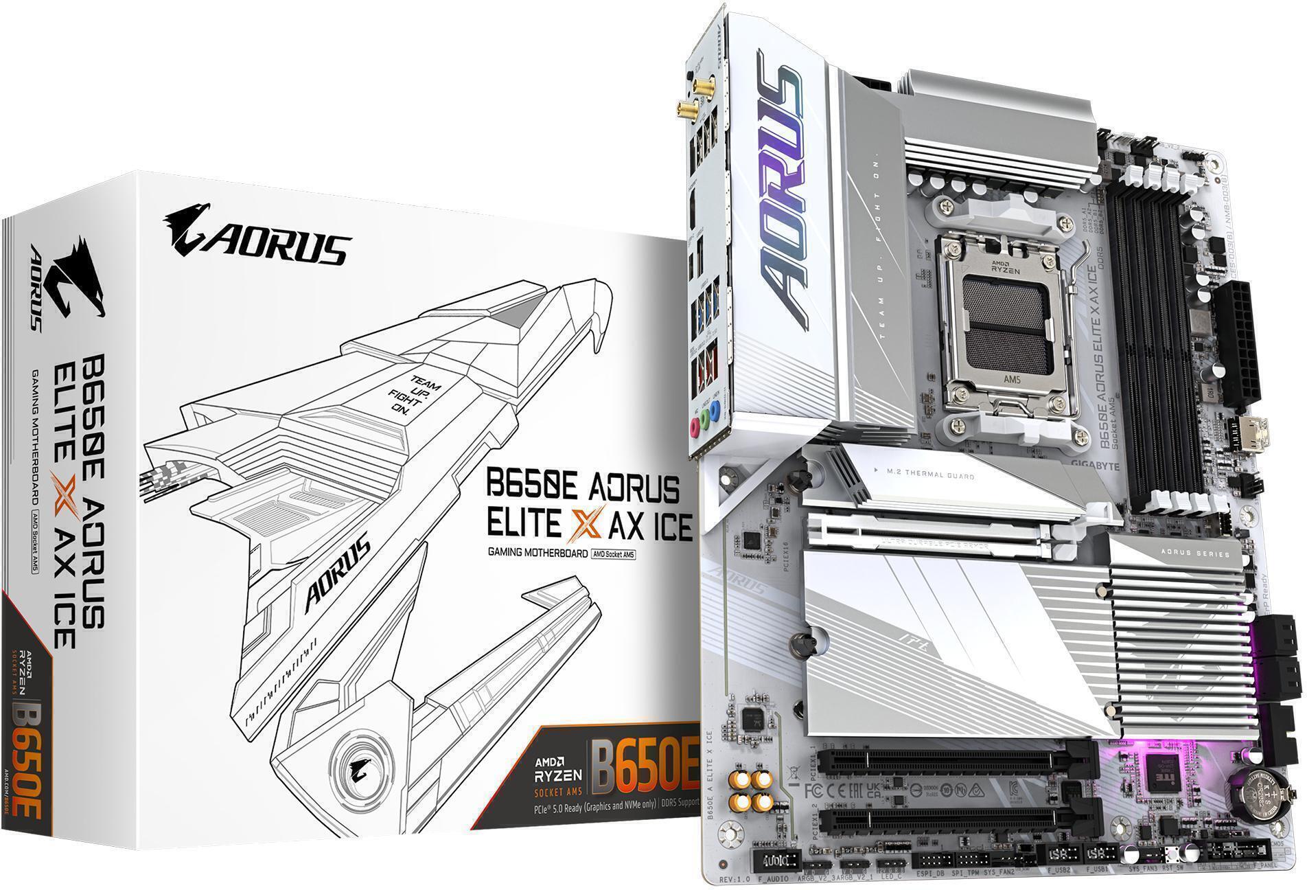 Placa Base Gigabyte B650E Aorus Elite X AX ICE