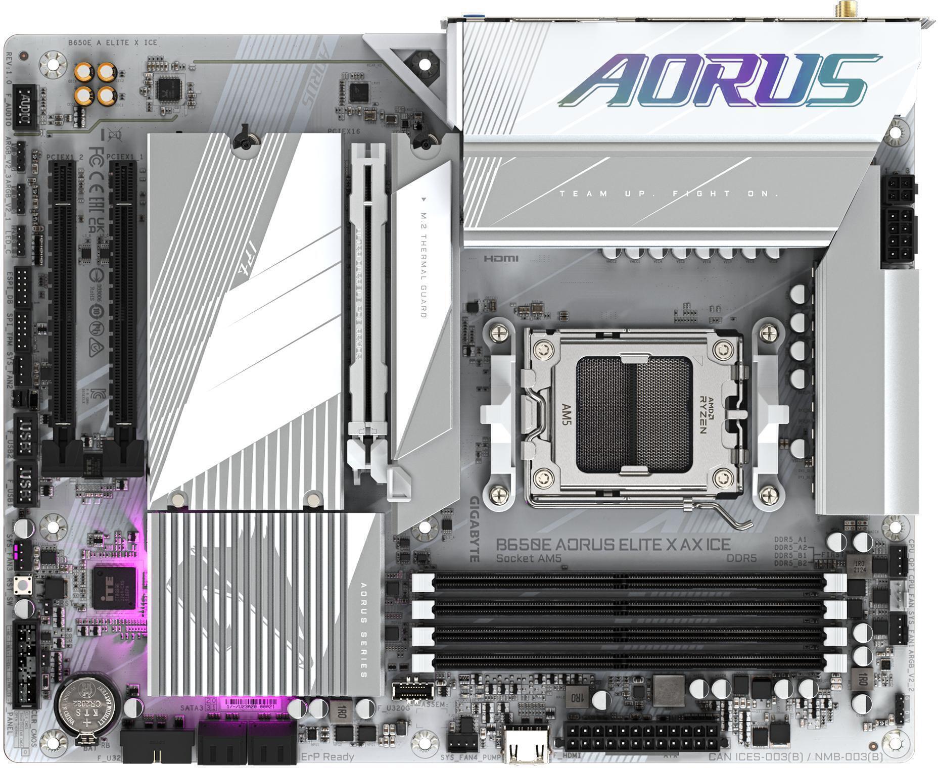 Gigabyte - Placa Base Gigabyte B650E Aorus Elite X AX ICE