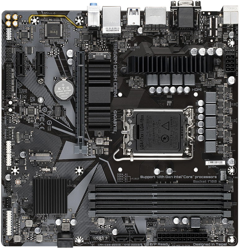 Gigabyte - Placa Base Gigabyte B660M DS3H DDR4