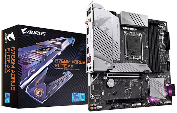 ** B Grade ** Placa Base Gigabyte B760M AORUS ELITE AX