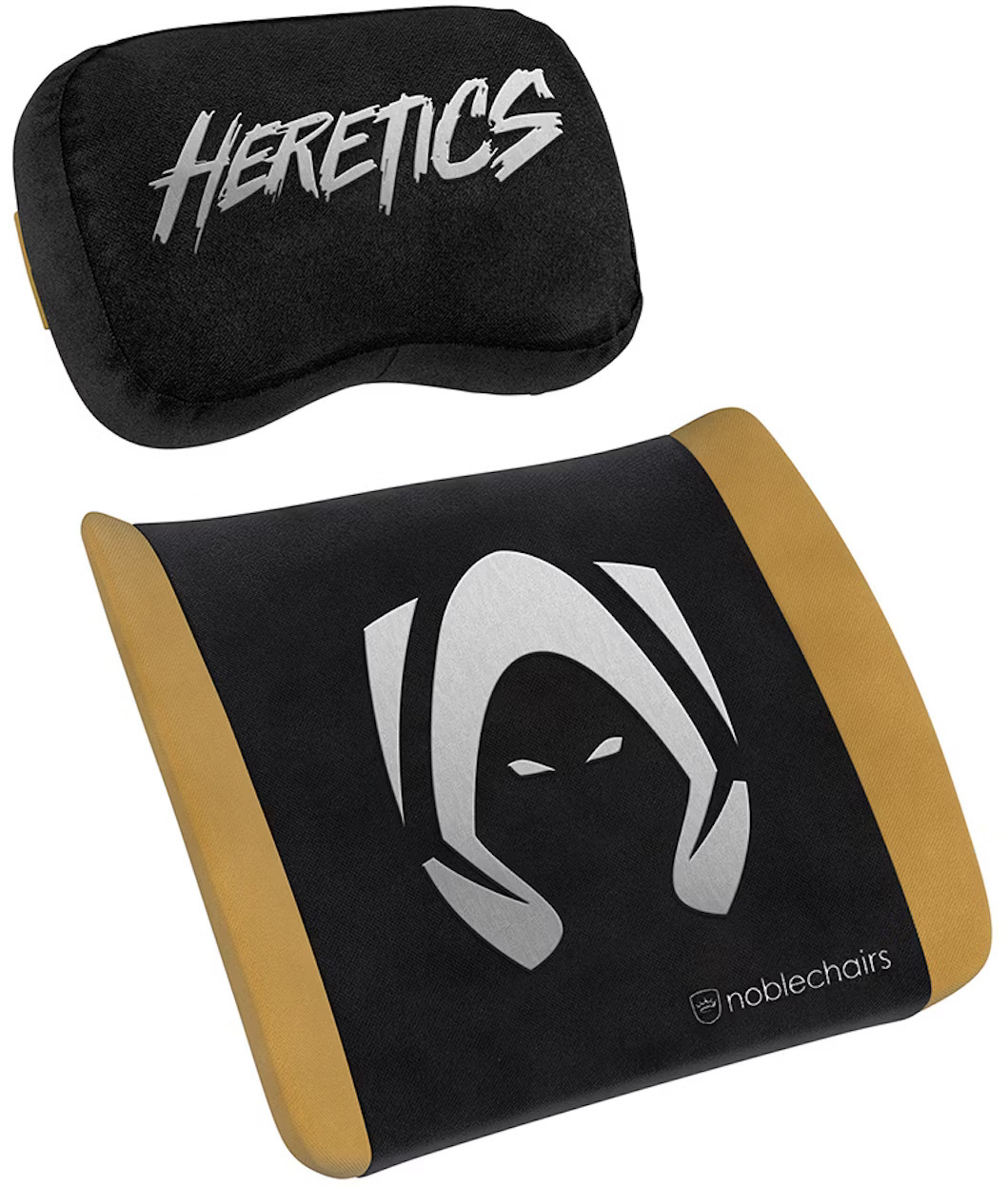  - Bundle Silla noblechairs HERO - Team Heretics Edition + Juego de Almohadas noblechairs - Heretics Edition