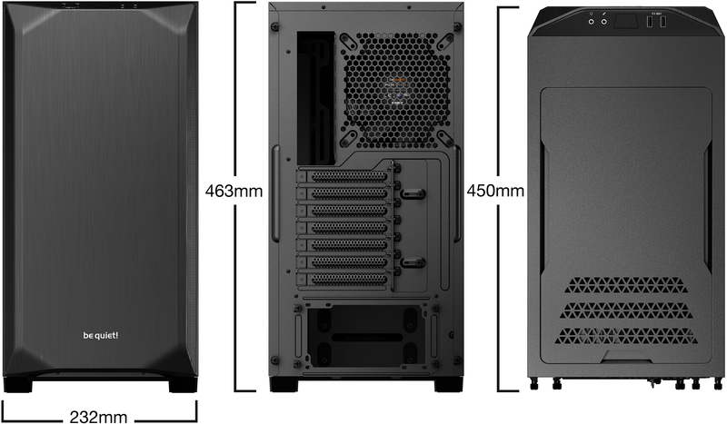 be quiet! - Caja ATX be Quiet! Pure Base 500 - Negro Vidrio Tempelado