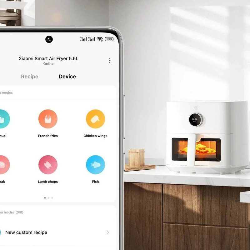 Xiaomi - Air Fryer Xiaomi Mi Smart Air Fryer 5.5 L