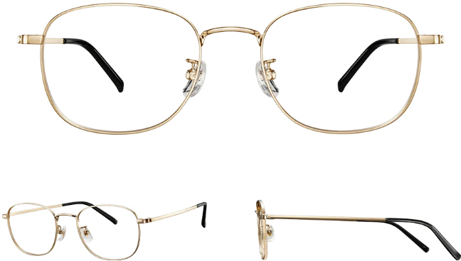 Picture of Picture of Óculos de Bloqueio de Luz Azul Xiaomi Blue Light Blocking Glasses Dourado