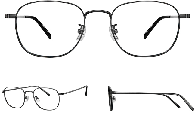 Xiaomi - Óculos de Bloqueio de Luz Azul Xiaomi Blue Light Blocking Glasses Preto