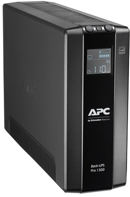 APC - UPS APC Back-UPS Pro BR 1300VA 8 Tomas AVR Interfaz LCD