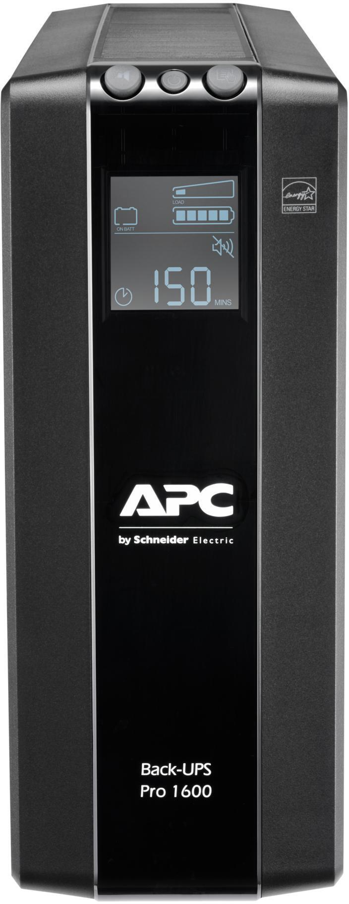 APC - UPS APC Back-UPS Pro BR 1600VA 8 Tomas AVR Interfaz LCD