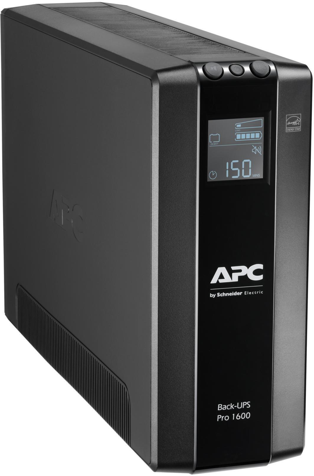 APC - UPS APC Back-UPS Pro BR 1600VA 8 Tomas AVR Interfaz LCD