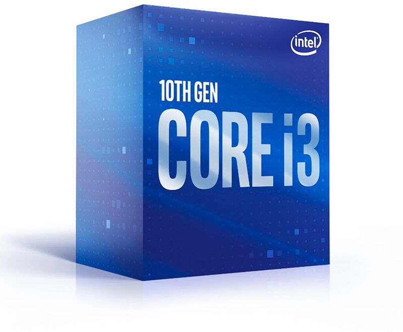 Intel - Procesador Intel Core i3 10100F 4-Core (3.6GHz-4.3GHz) 6MB Skt1200