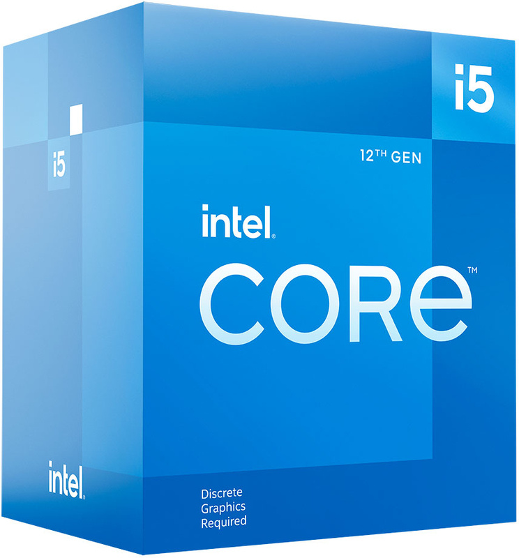 Procesador Intel Core i5 12400F 6-Core (2.5GHz-4.4GHz) 18MB Skt1700