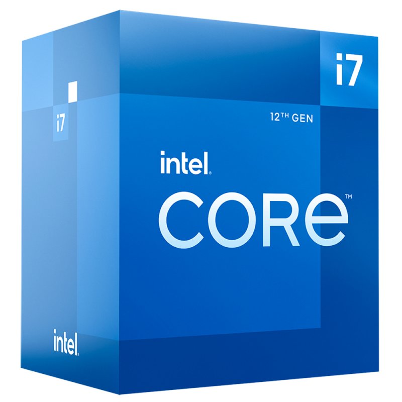 Intel - Procesador Intel Core i7 12700 12-Core (3.6GHz-4.9GHz) 25MB Skt1700
