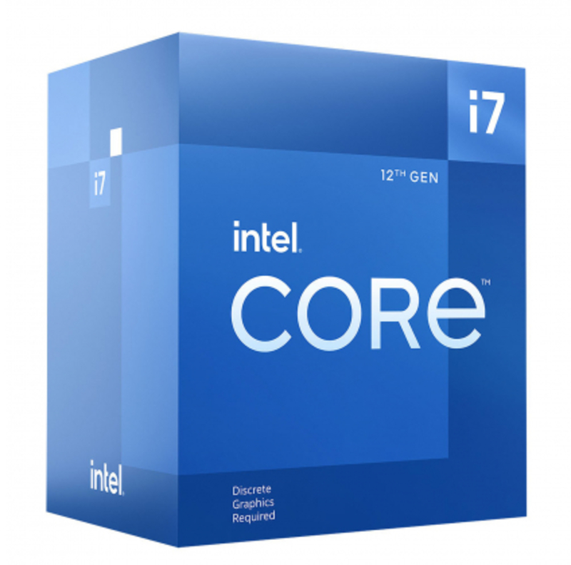 Intel - Procesador Intel Core i7 12700F 12-Core (2.1GHz-4.9GHz) 25MB Skt1700