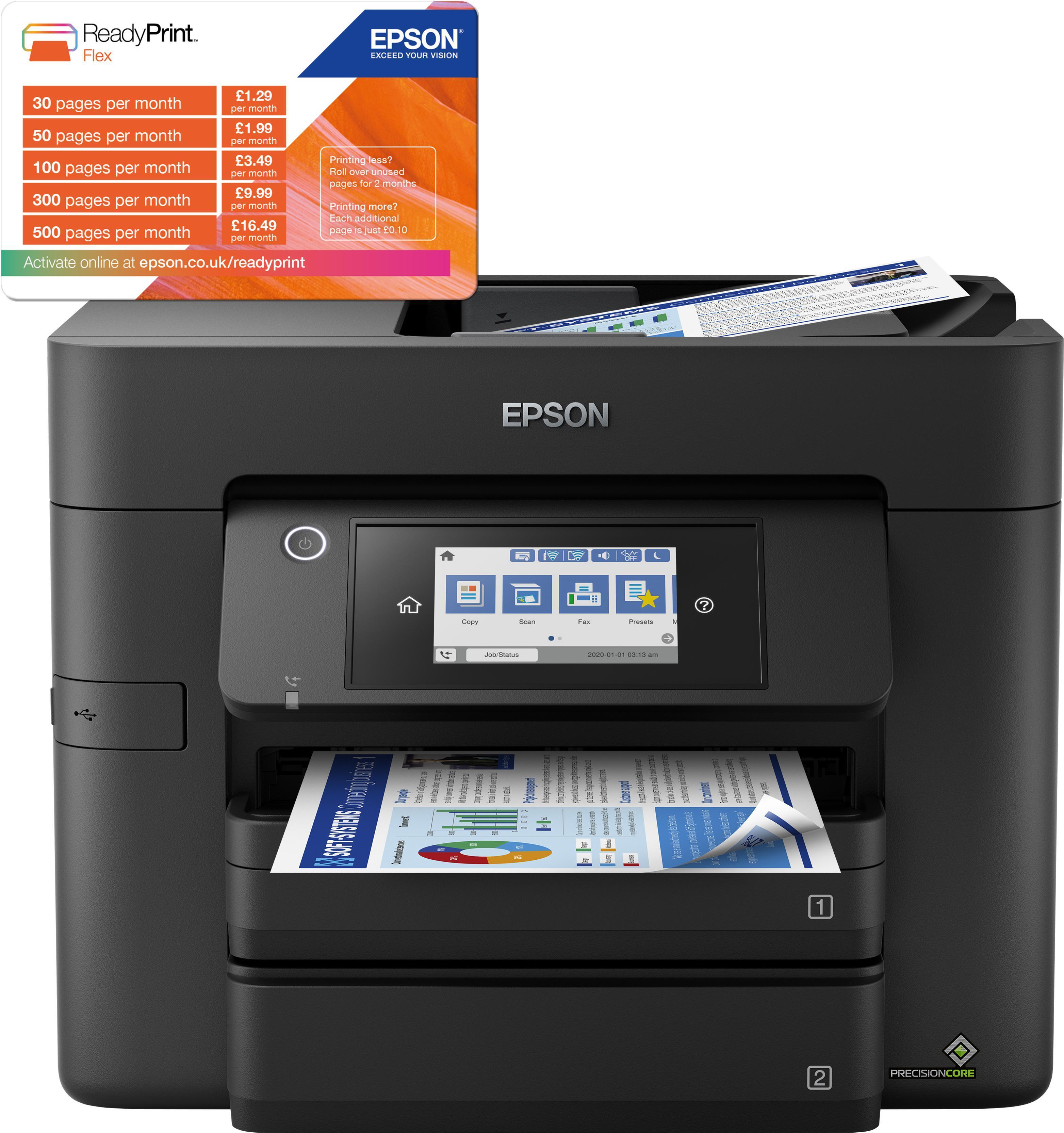  - Multifuncional Epson WorkForce Pro WF-4830DTWF Wi-Fi
