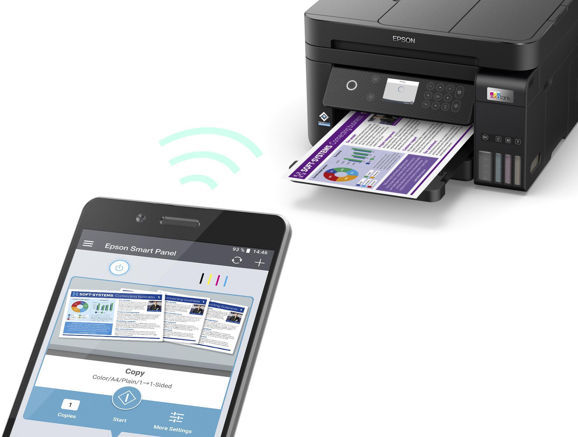  - Multifuncional Epson EcoTank ET-3850 Wi-Fi
