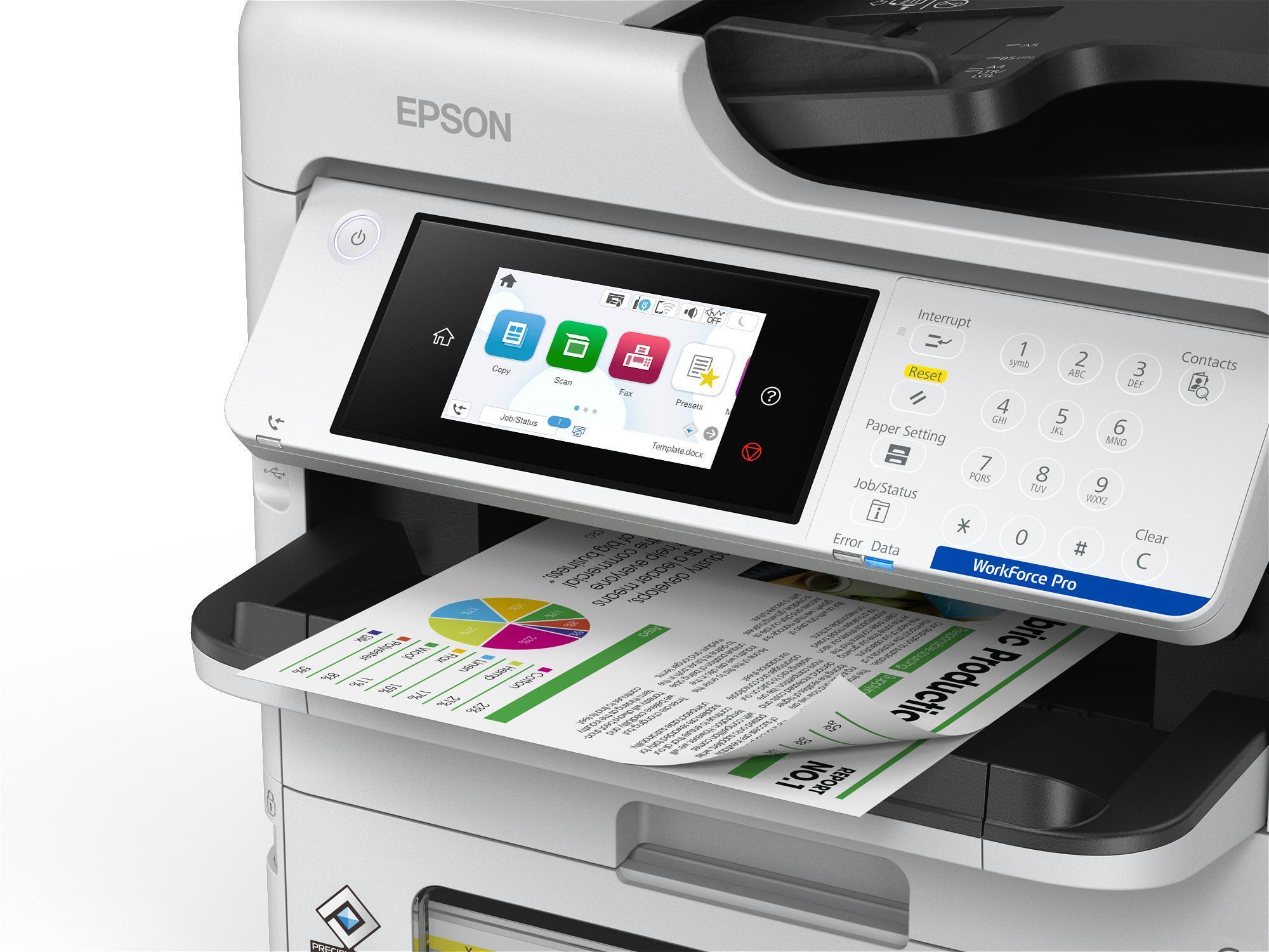  - Multifuncional Epson WorkForce Pro EM-C800RDWF RIPS Wi-Fi