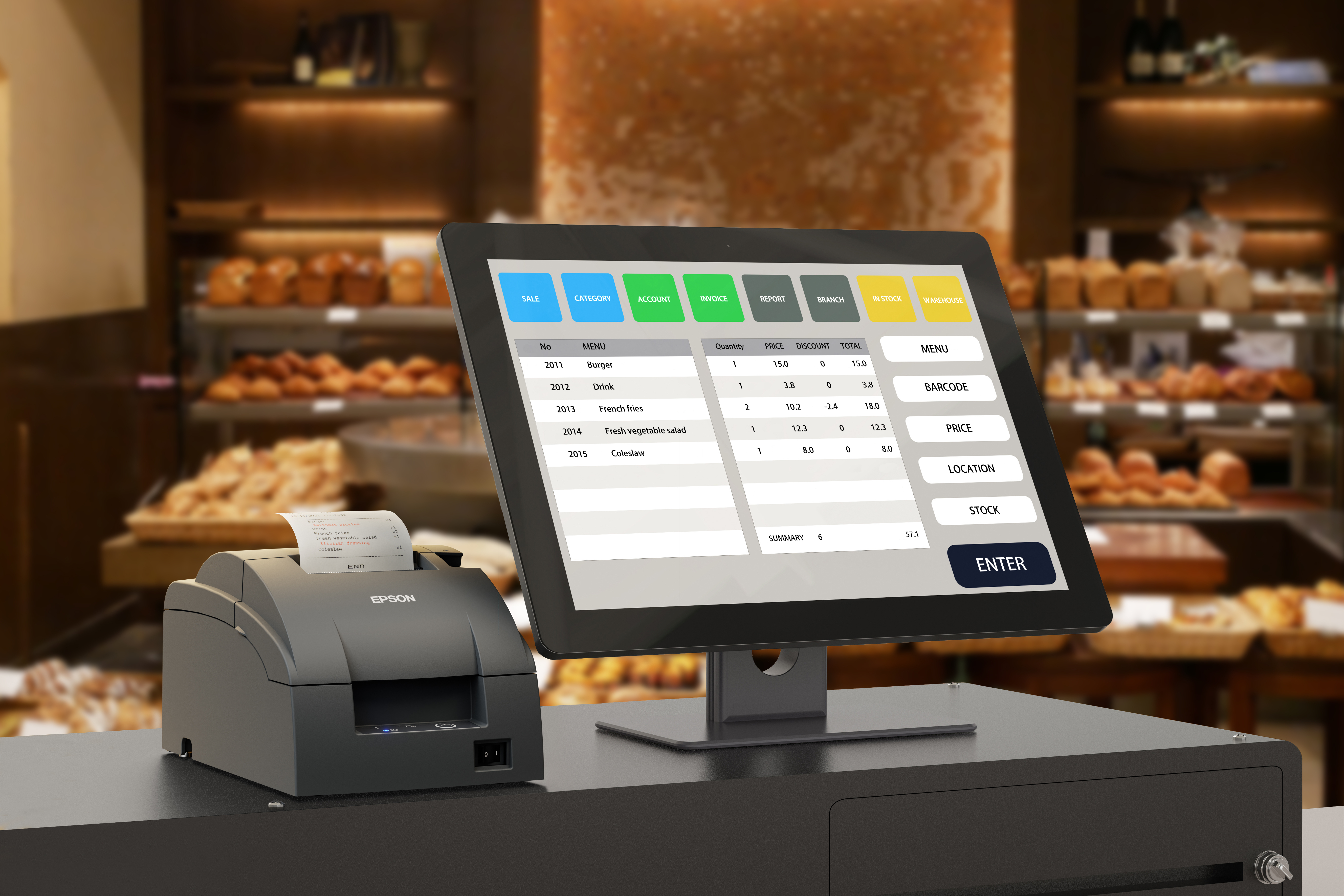  - Impresora Matricial Epson TM-U220IIB Serial