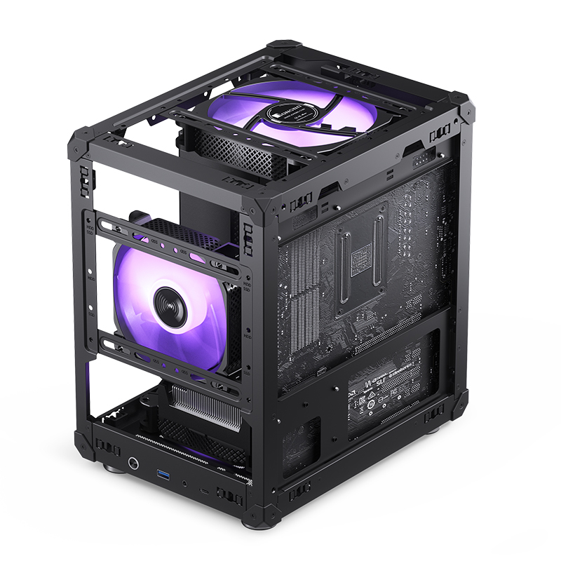 Jonsbo - Caja Micro-ATX Jonsbo C6 Negro