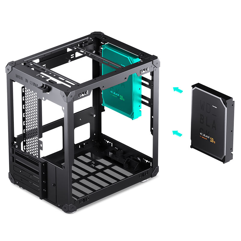 Jonsbo - Caja Micro-ATX Jonsbo C6 Negro